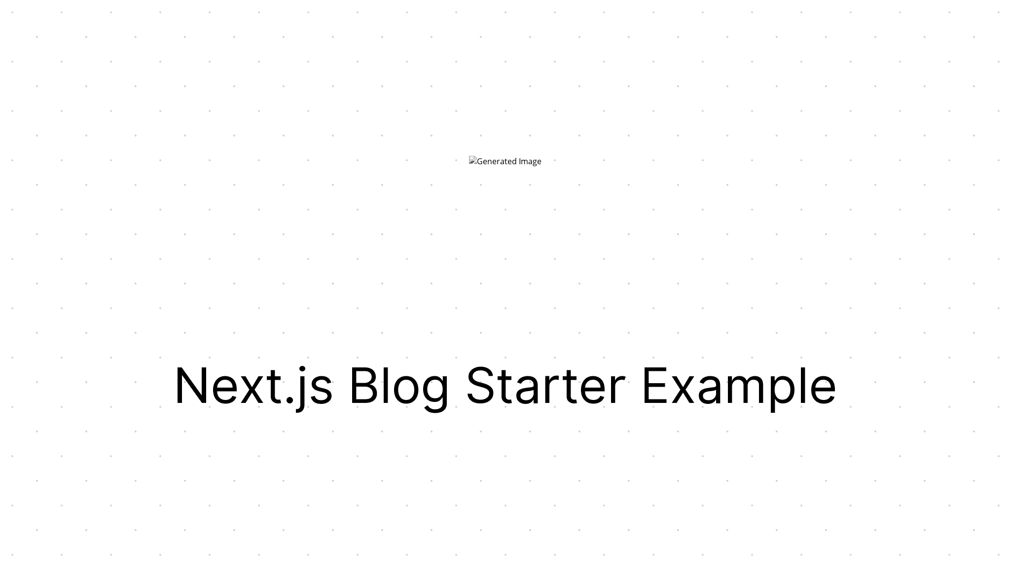 Vercelで設定すべきIntegration3選 | Next.js Blog Example with すのりら