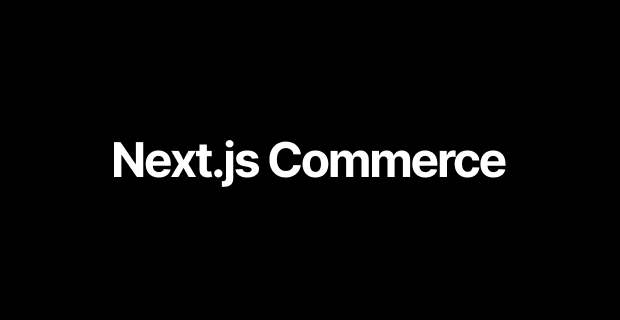 GitHub - vercel/commerce: Next.js Commerce