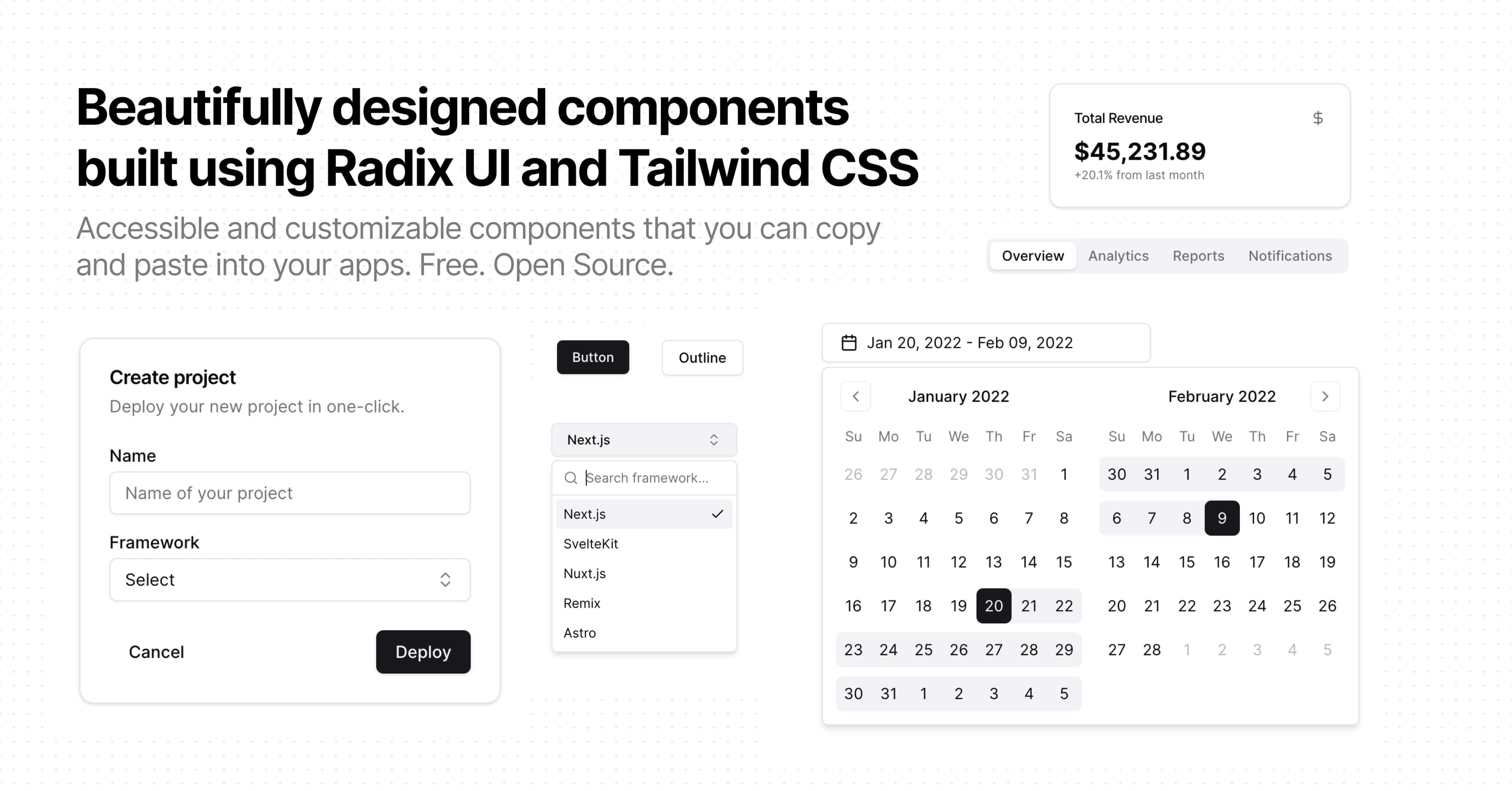 Toggle Group - shadcn/ui