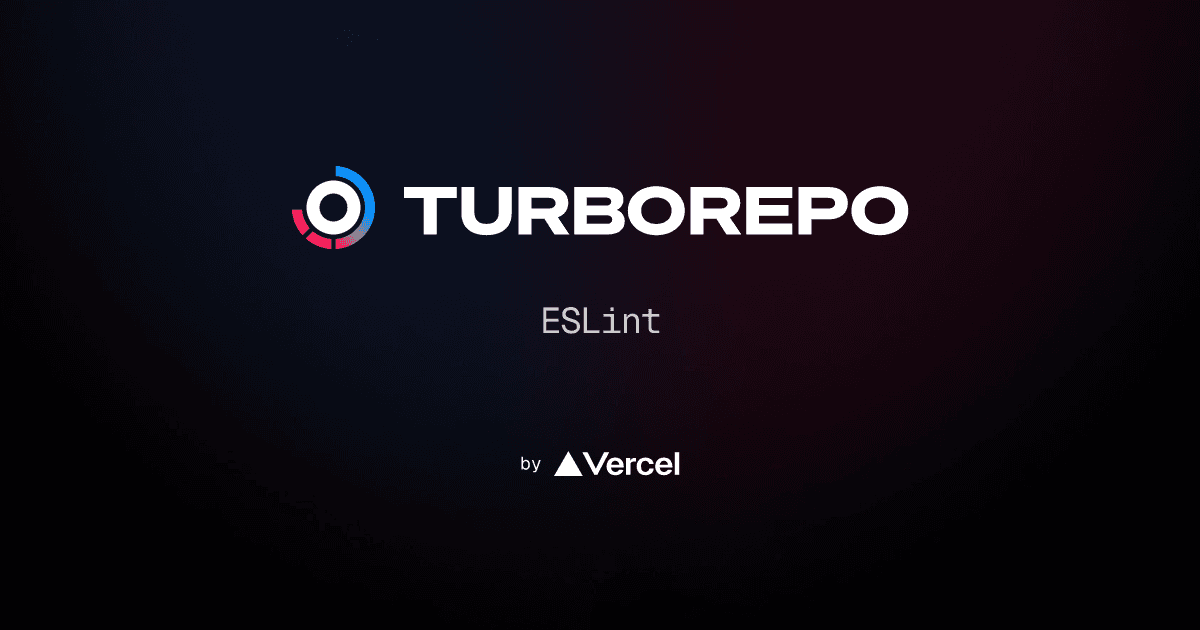 ESLint | Turborepo